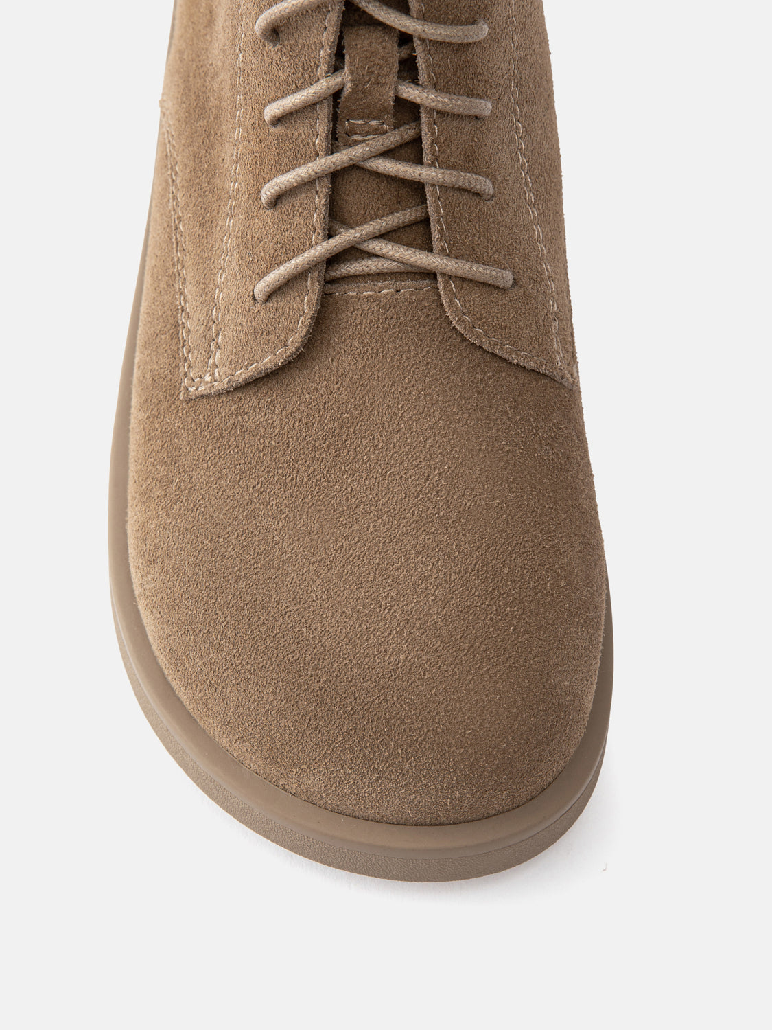 PAZZION, Darla Suede Ankle Boots, Khaki