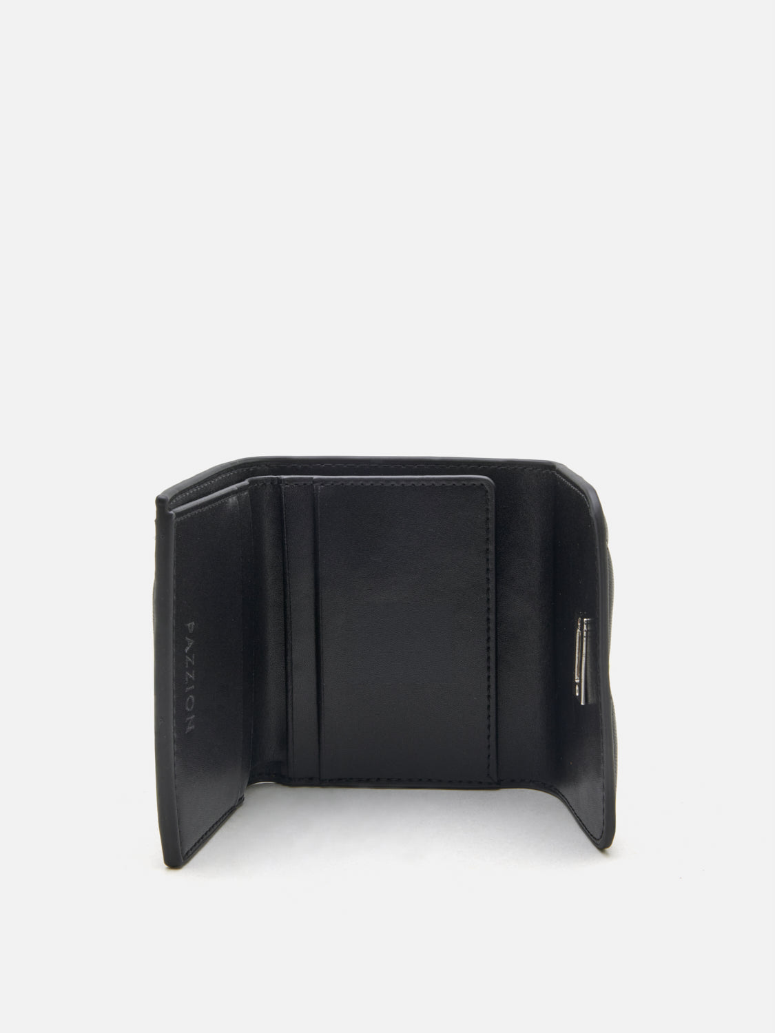 PAZZION, Deirdre Quilted Leather Wallet, Black