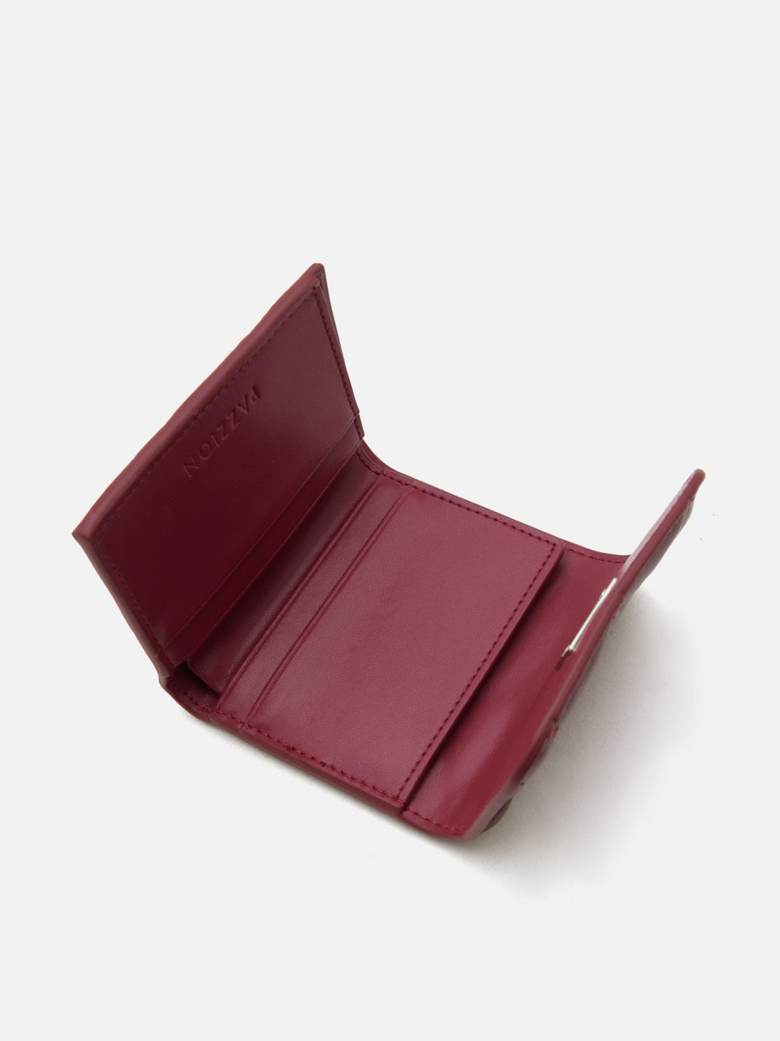 PAZZION, Deirdre Quilted Leather Wallet, Wine