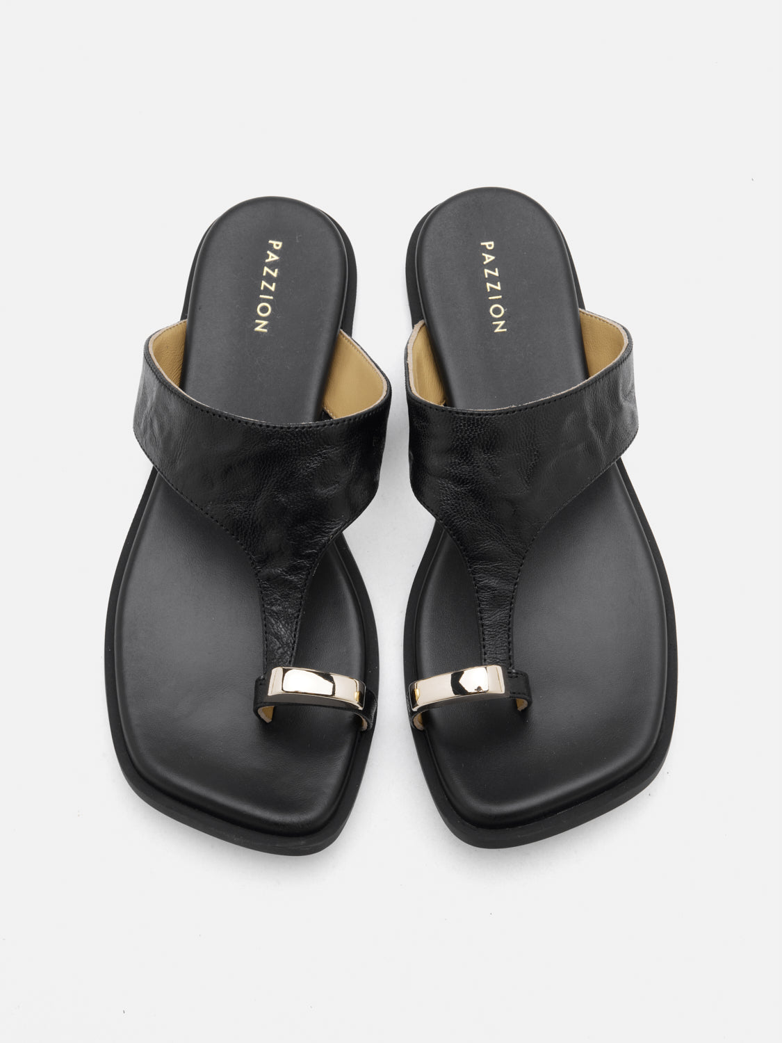 PAZZION, Delilah Slides, Black