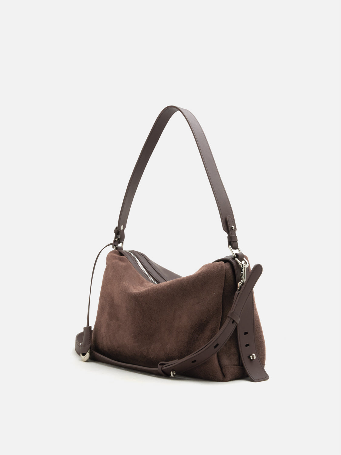 PAZZION, Delivienne Shoulder Bag, Darkbrown