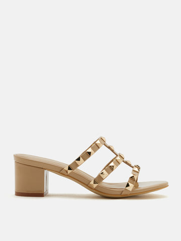 Dion Studded Slide Sandals