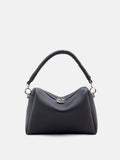 PAZZION, Donna Knotted Double Handle Bag, Black