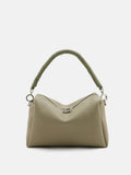PAZZION, Donna Knotted Double Handle Bag, Green