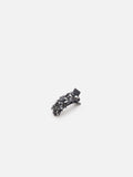 PAZZION, Dora Diamante Hair Clip, Pewter