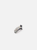 PAZZION, Dora Diamante Hair Clip, Silver