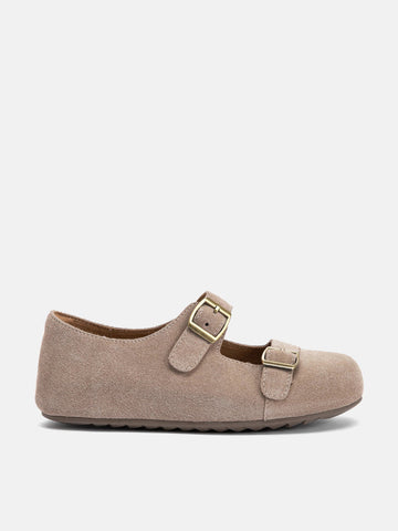 Dora Suede Mary Janes