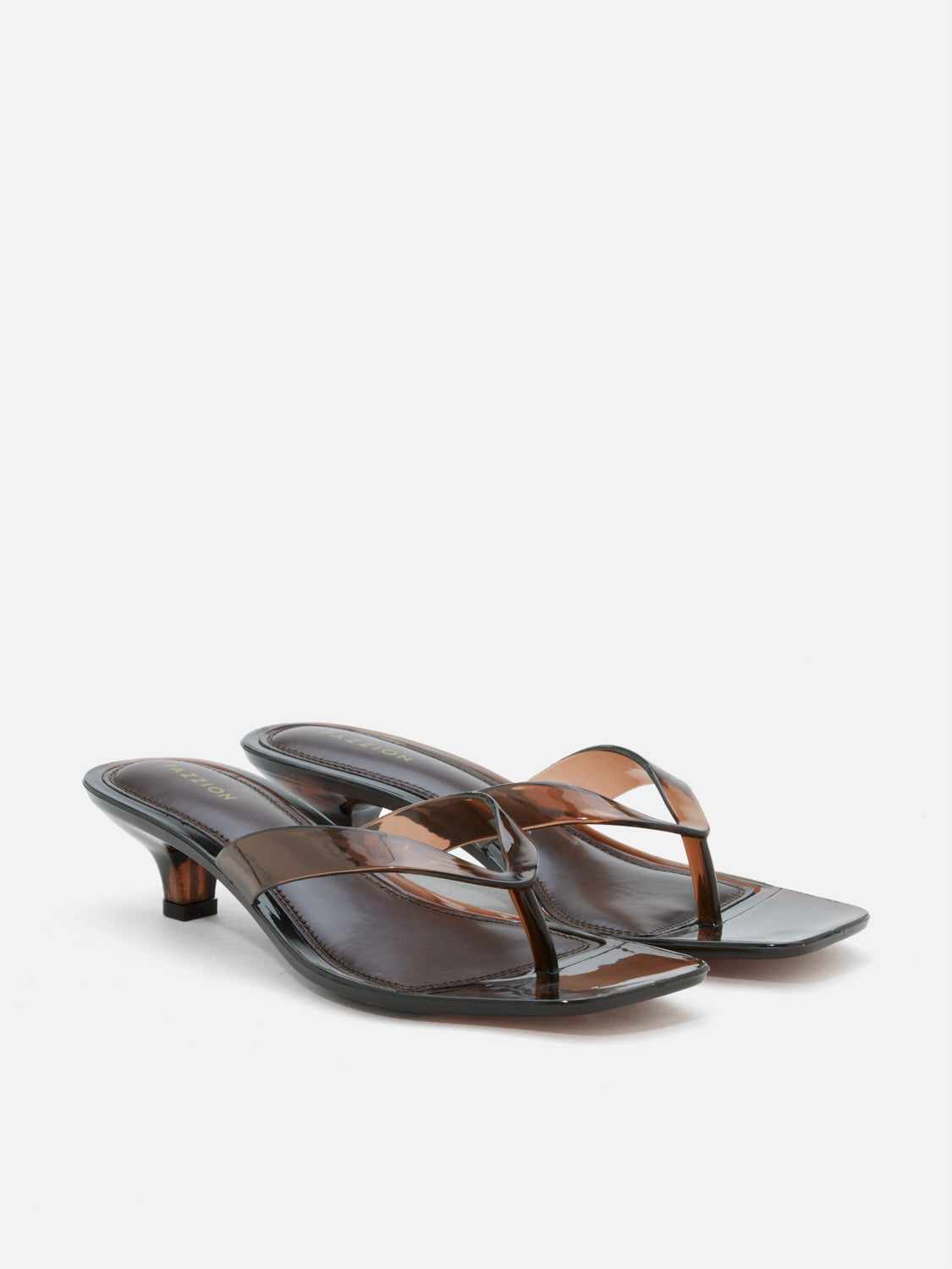 PAZZION, Doris Sandal Heels, Brown