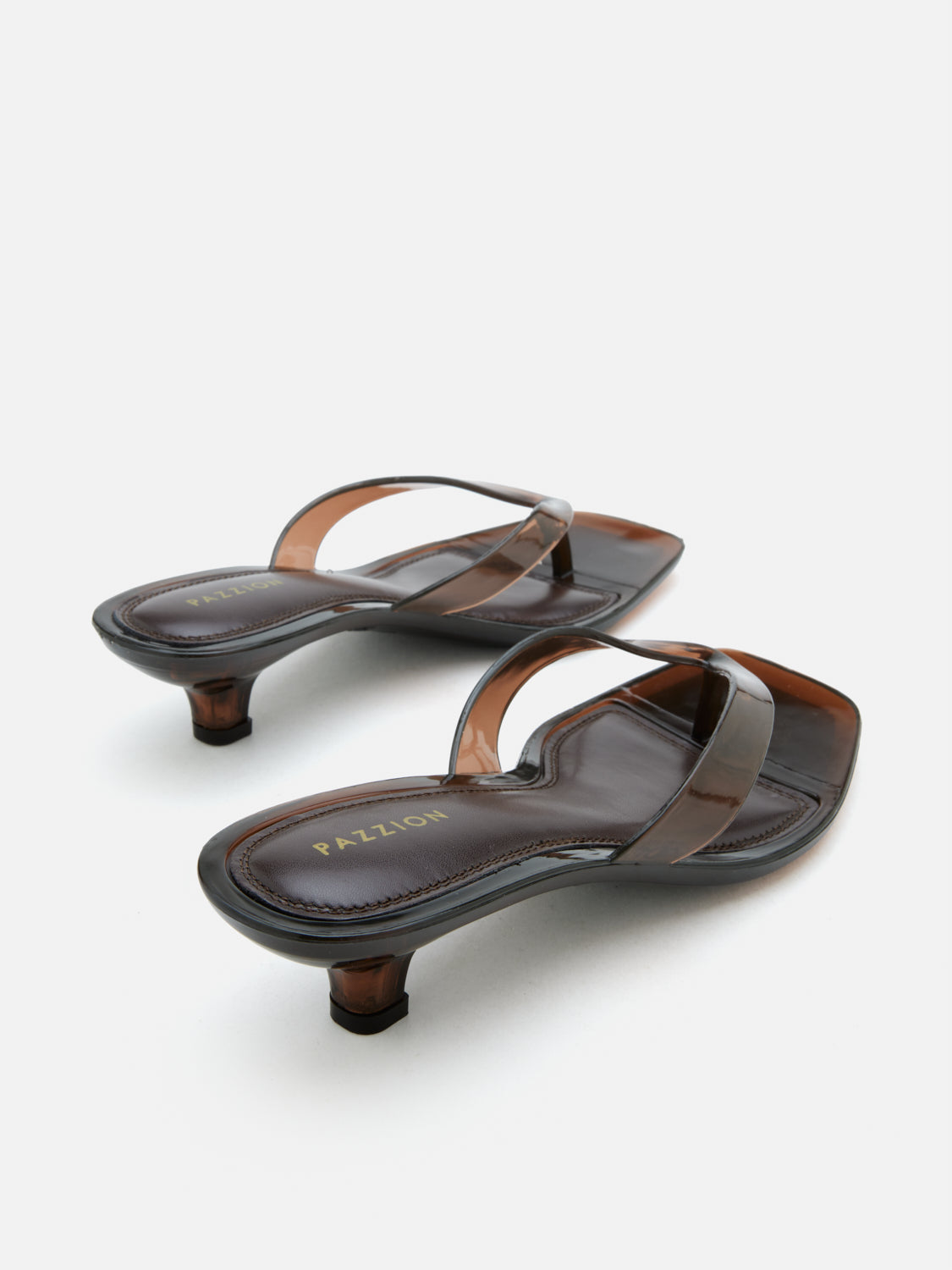 PAZZION, Doris Sandal Heels, Brown
