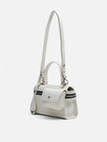 PAZZION, Elettra Compact Satchel, Beige