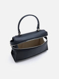 PAZZION, Elettra Compact Satchel, Black