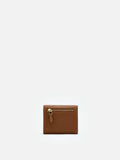 PAZZION, Elle Compact Wallet, Brown