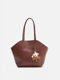 PAZZION, Emmanuelle Shoulder Bag, Brown