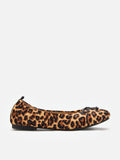 PAZZION, Epona Pony Hair Bow Ballerinas, Almond
