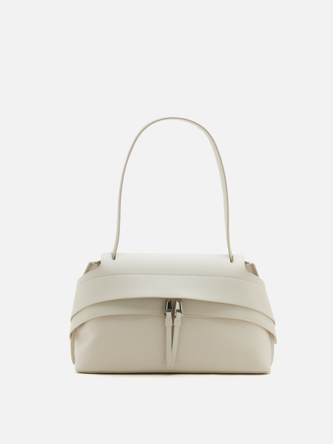 PAZZION, Eralisse Leather Bag, Beige