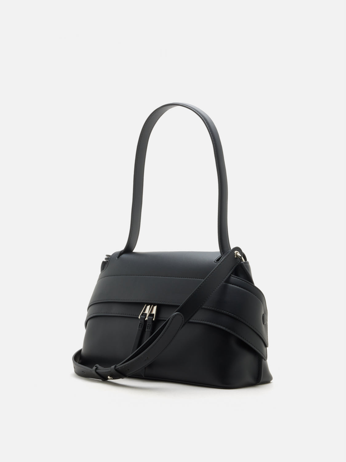 PAZZION, Eralisse Leather Bag, Black