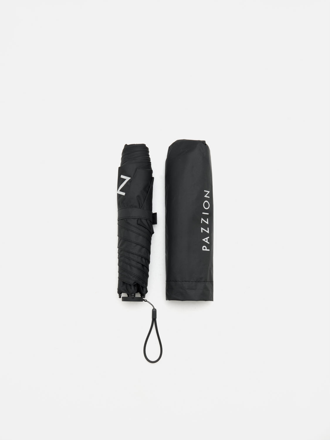 PAZZION, Esme Foldable Umbrella, Black