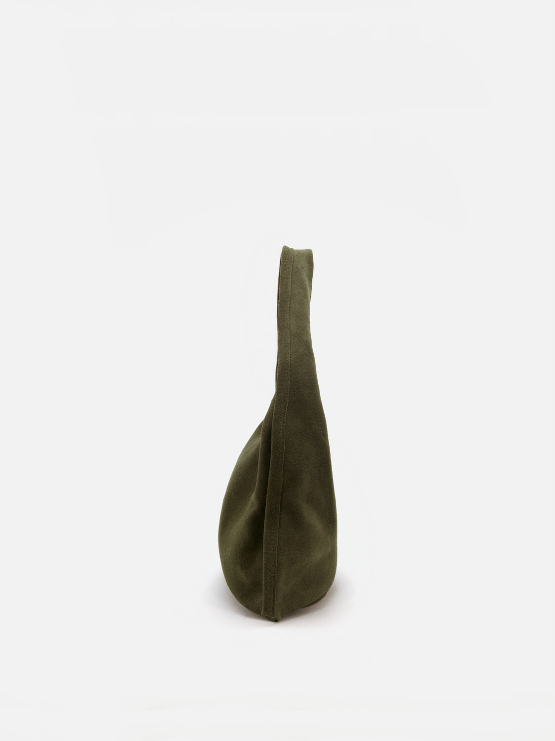 PAZZION, Esther Suede Shoulder Bag - Dark Green, Green