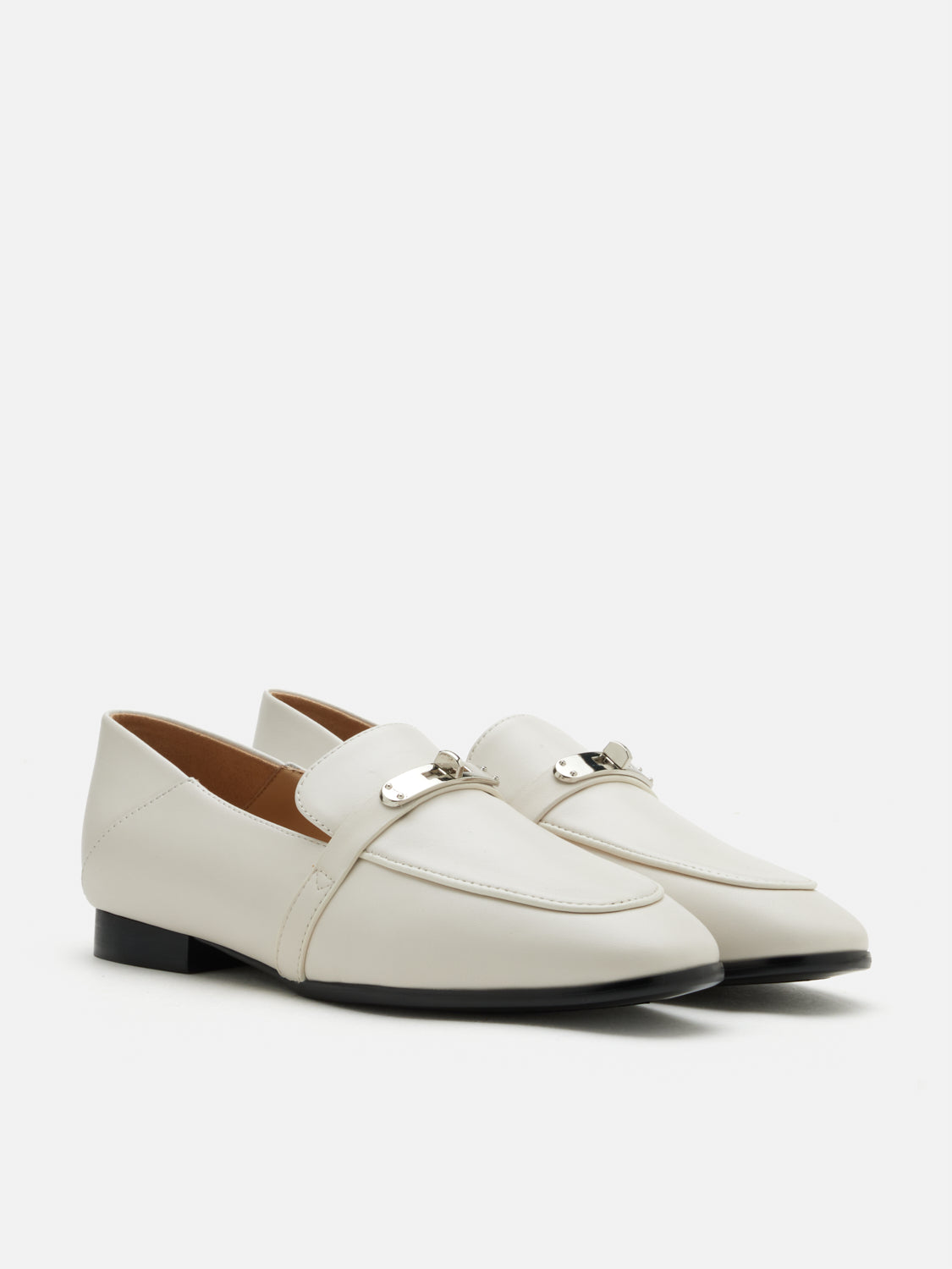 PAZZION, Felicity Classic Loafers, Beige
