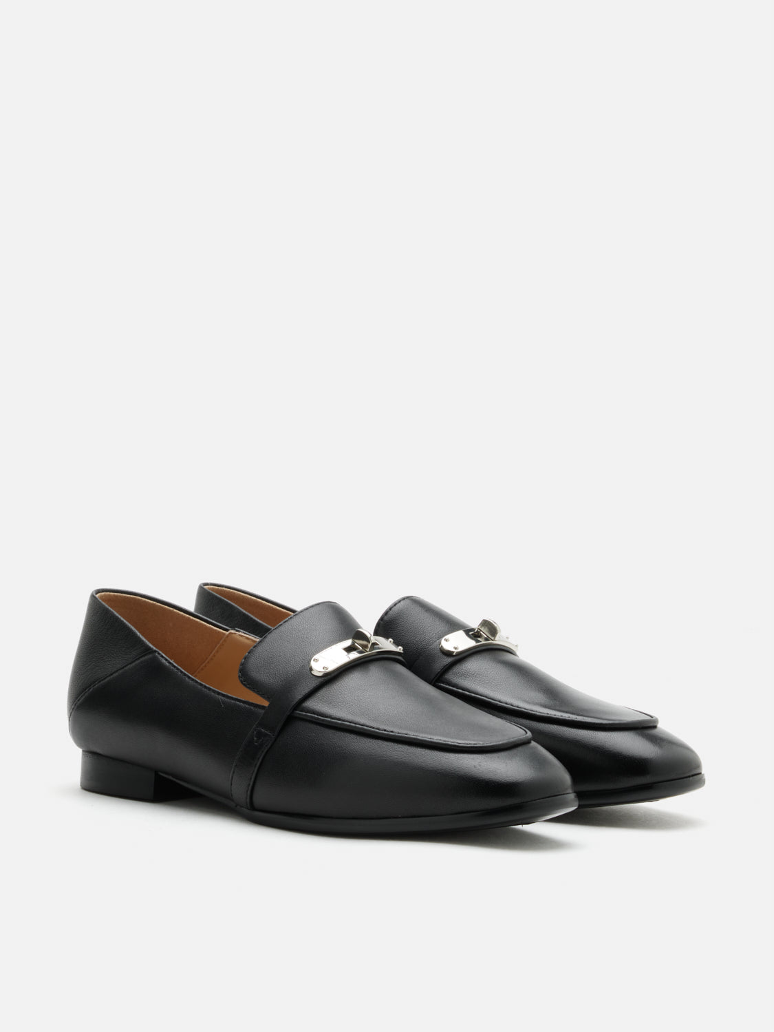 PAZZION, Felicity Classic Loafers, Black