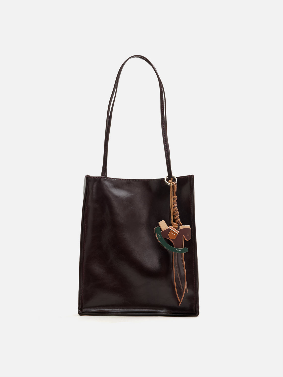 PAZZION, Fionarissa Leather Tote, Wine