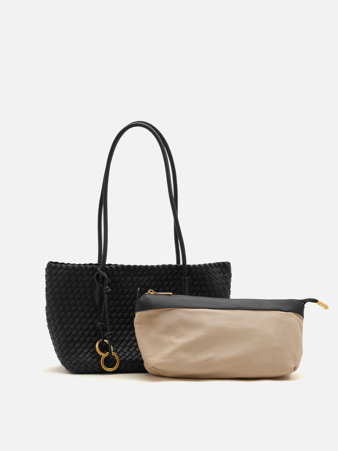 PAZZION, Galivyn Woven Tote, Black