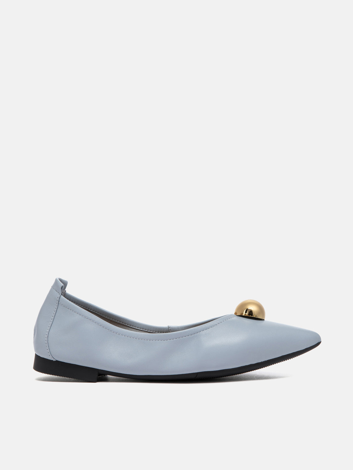 PAZZION, Givannia Leather Foldable Flats, Blue