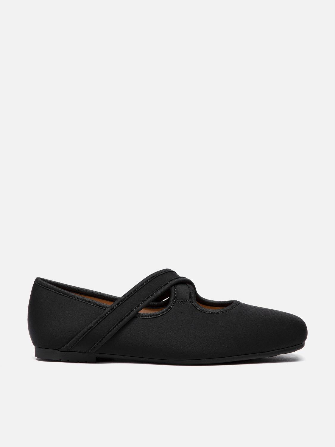 PAZZION, Gloria Criss Cross Flats, Black