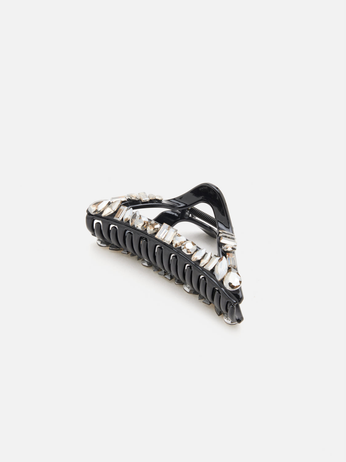 PAZZION, Gloria Diamante Claw Clip, Black