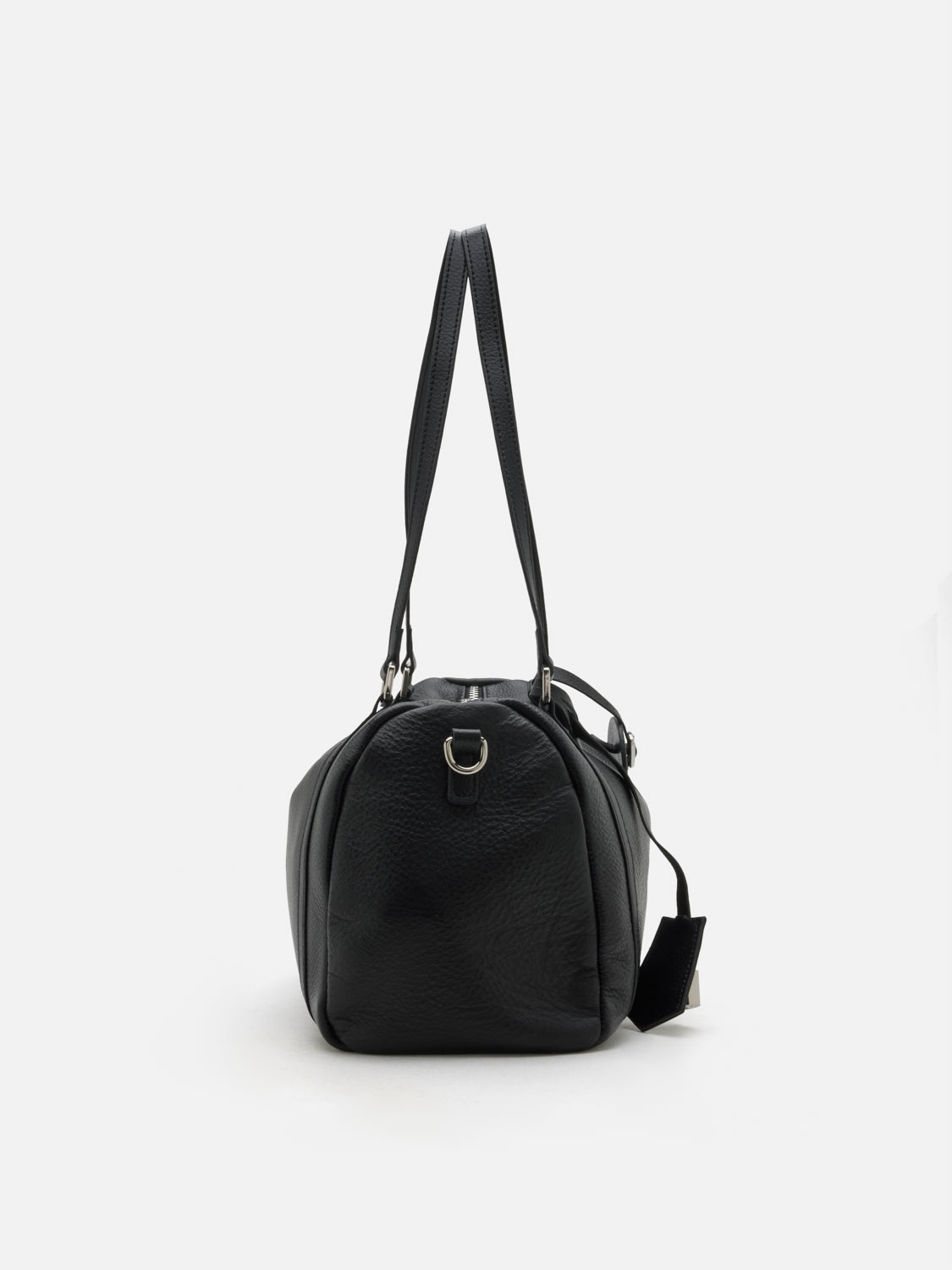 PAZZION, Greta Leather Bag, Black