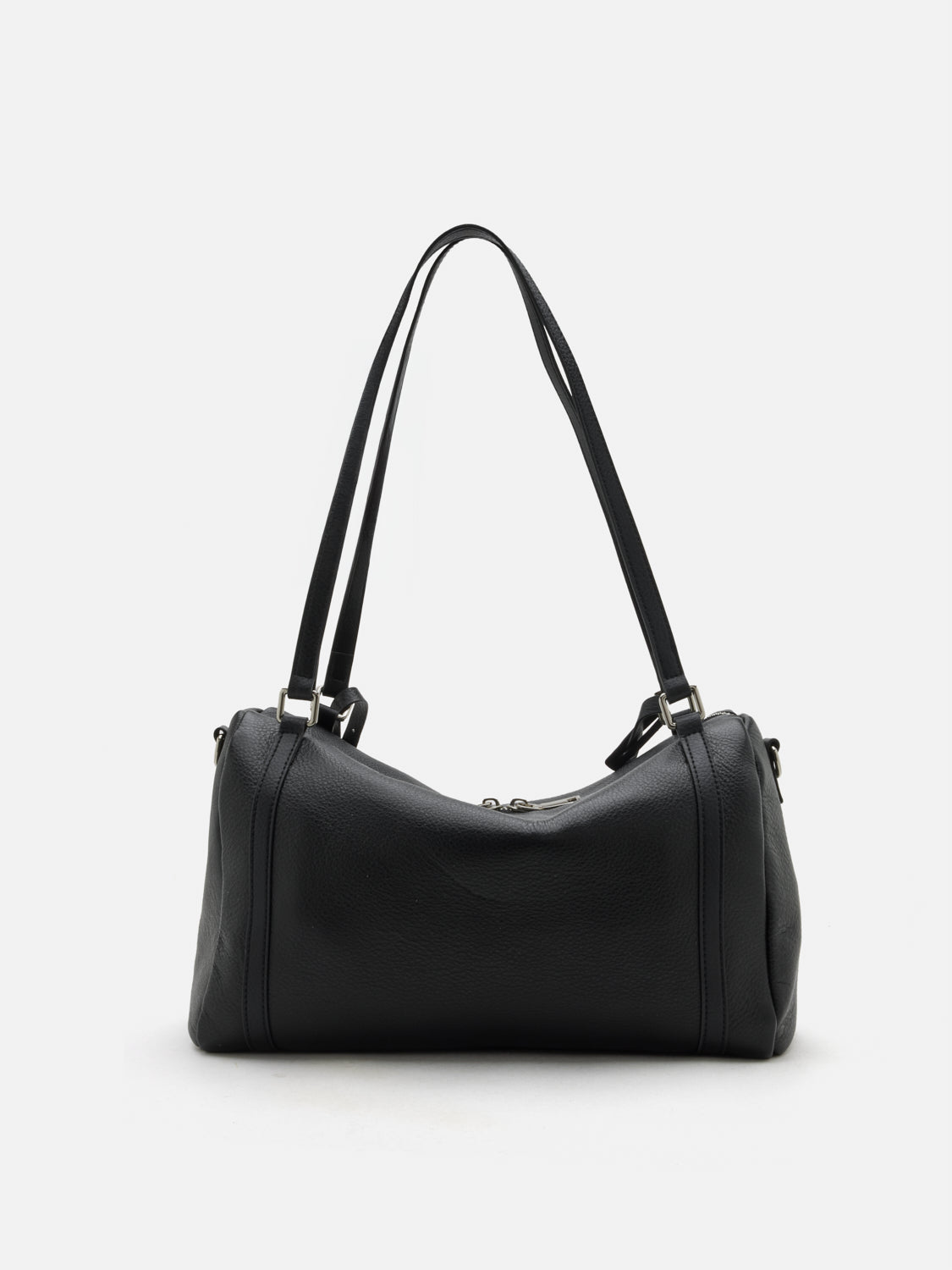 PAZZION, Greta Leather Bag, Black