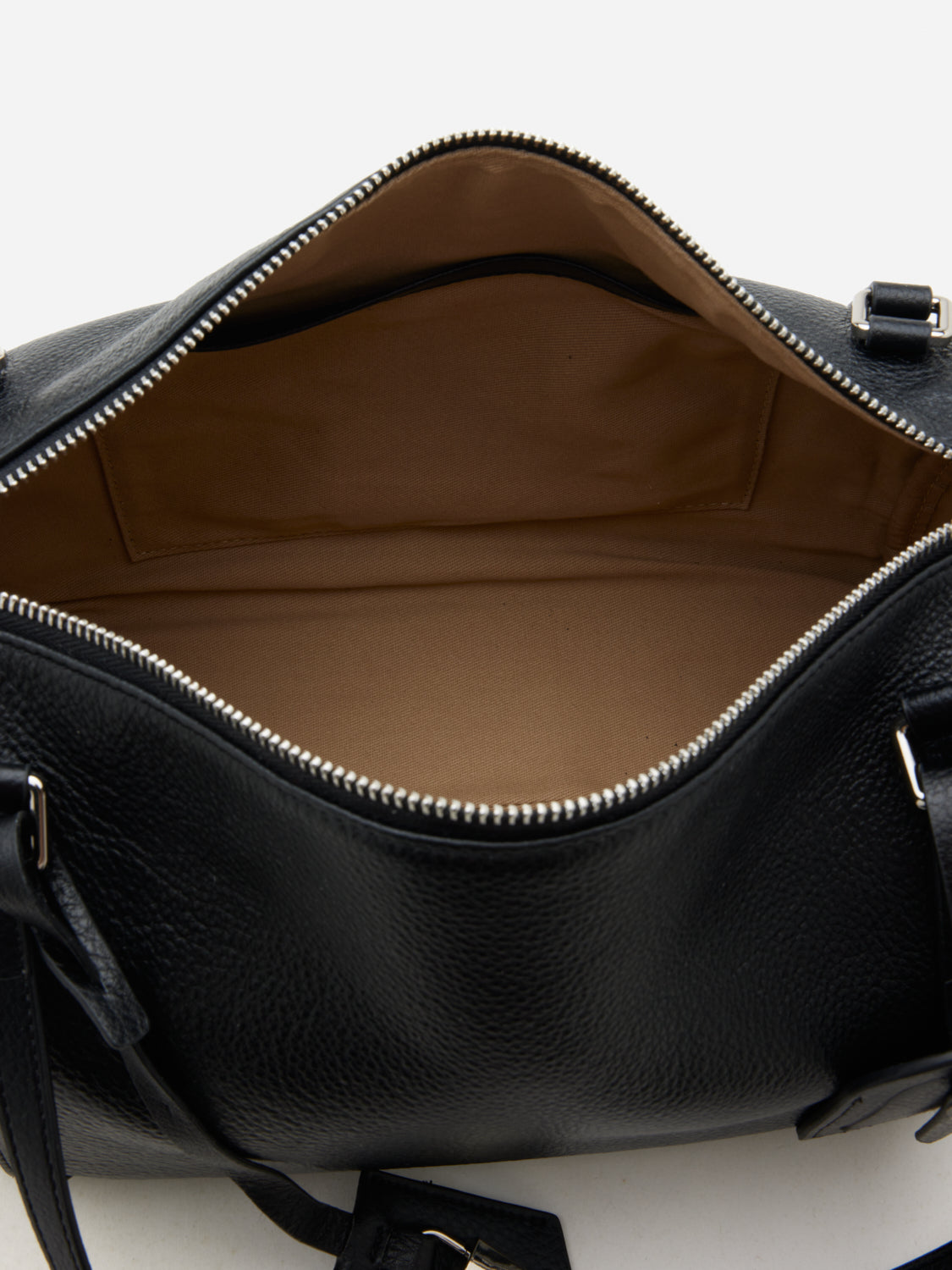 PAZZION, Greta Leather Bag, Black