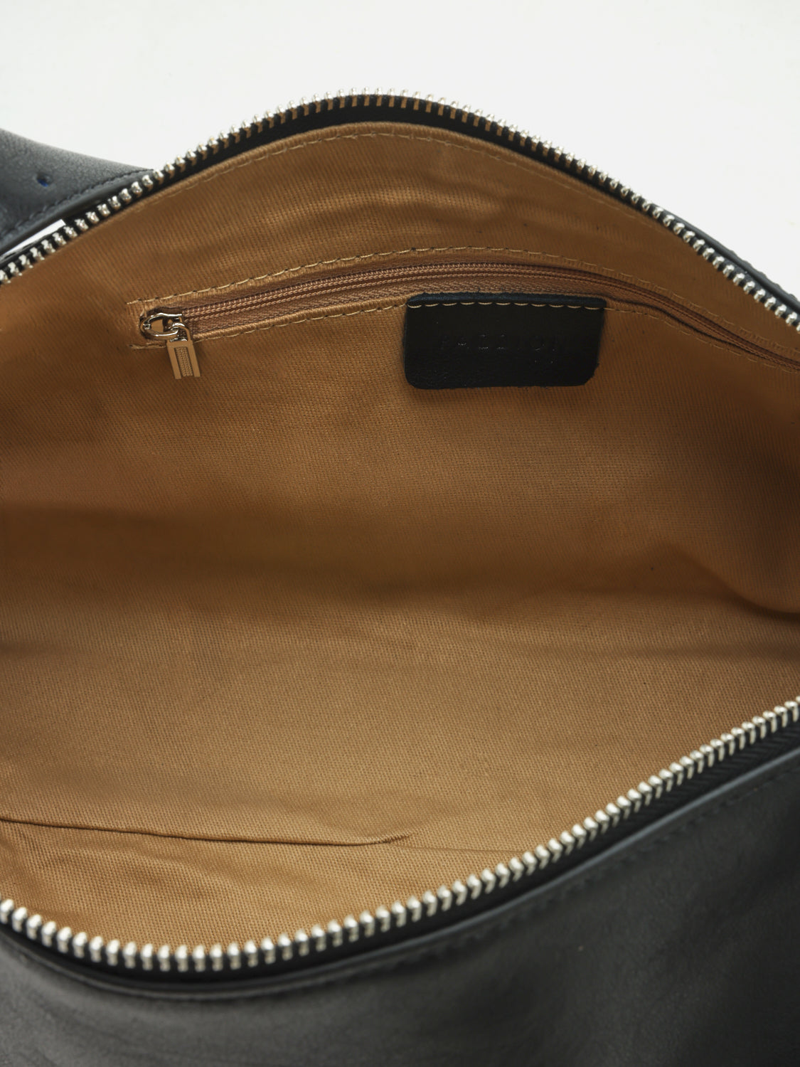 PAZZION, Greyson Leather Bag - Black, Black