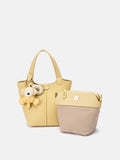 Haley.O Leather Charmed Bucket Bag
