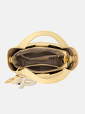 Haley.O Leather Charmed Bucket Bag