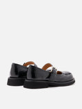 PAZZION, Helena Brogue Mary Janes, Black