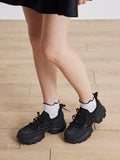 PAZZION, Imogen Bow Sneakers, Black