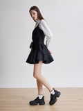 PAZZION, Imogen Bow Sneakers, Black