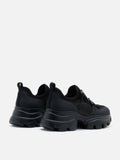 PAZZION, Imogen Bow Sneakers, Black