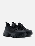 PAZZION, Imogen Bow Sneakers, Black