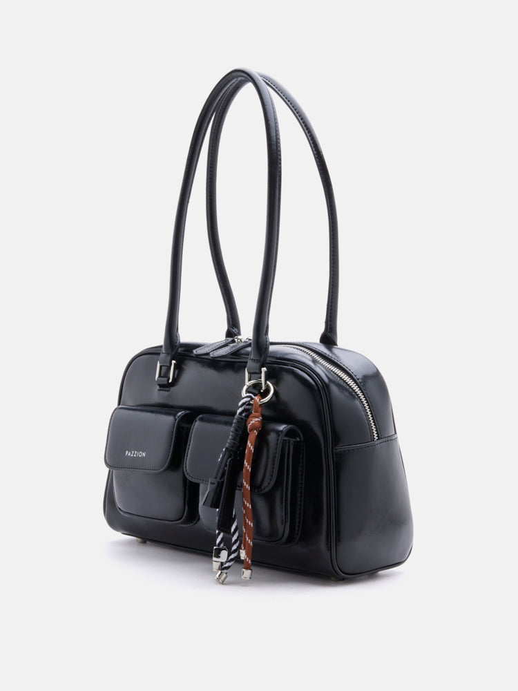 Jaida Elongated Handle Shoulder Bag – PAZZION