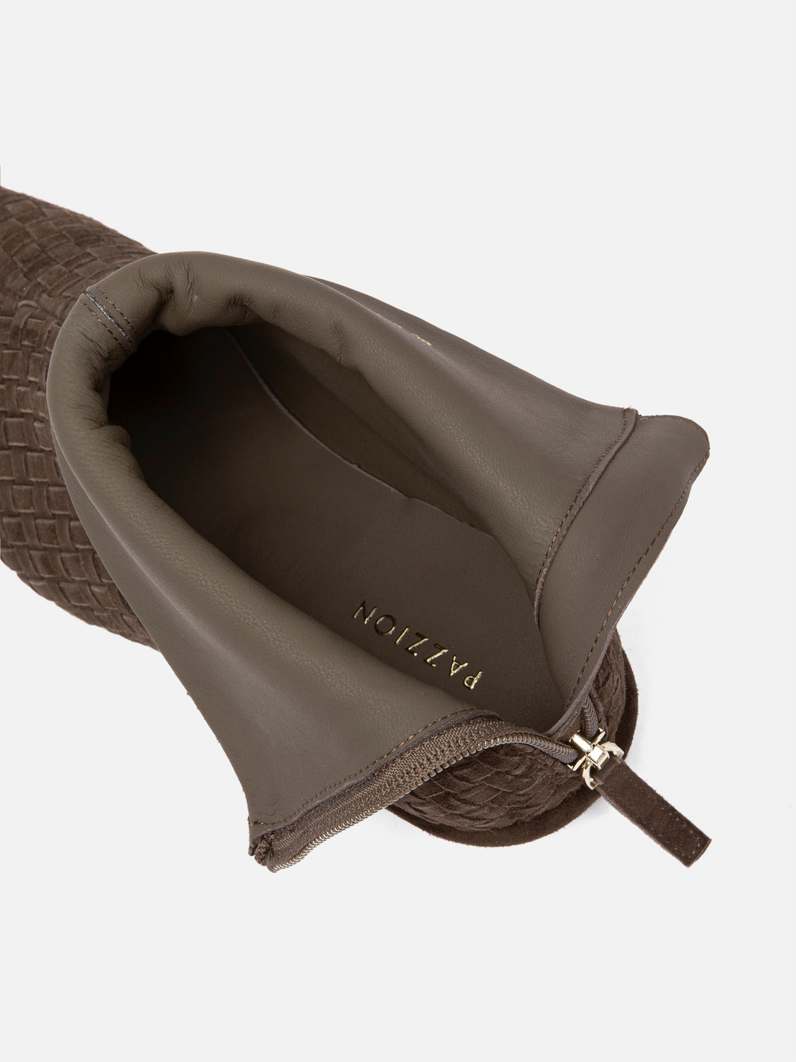 PAZZION, Jeanette Suede Ankle Boots, Darkbrown