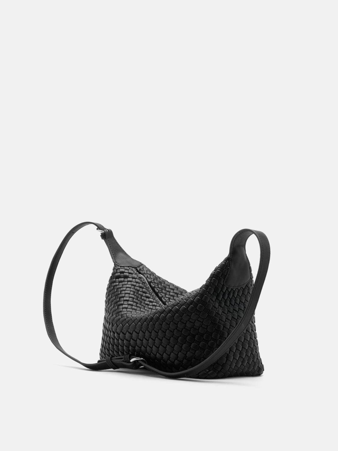 PAZZION, Joyce Woven Bag, Black