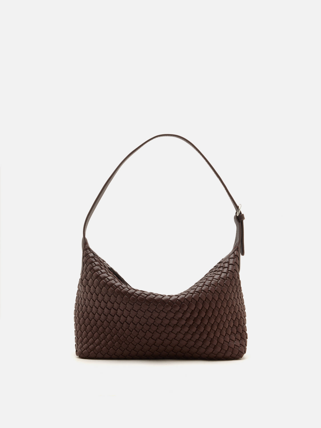 PAZZION, Joyce Woven Bag, Darkbrown