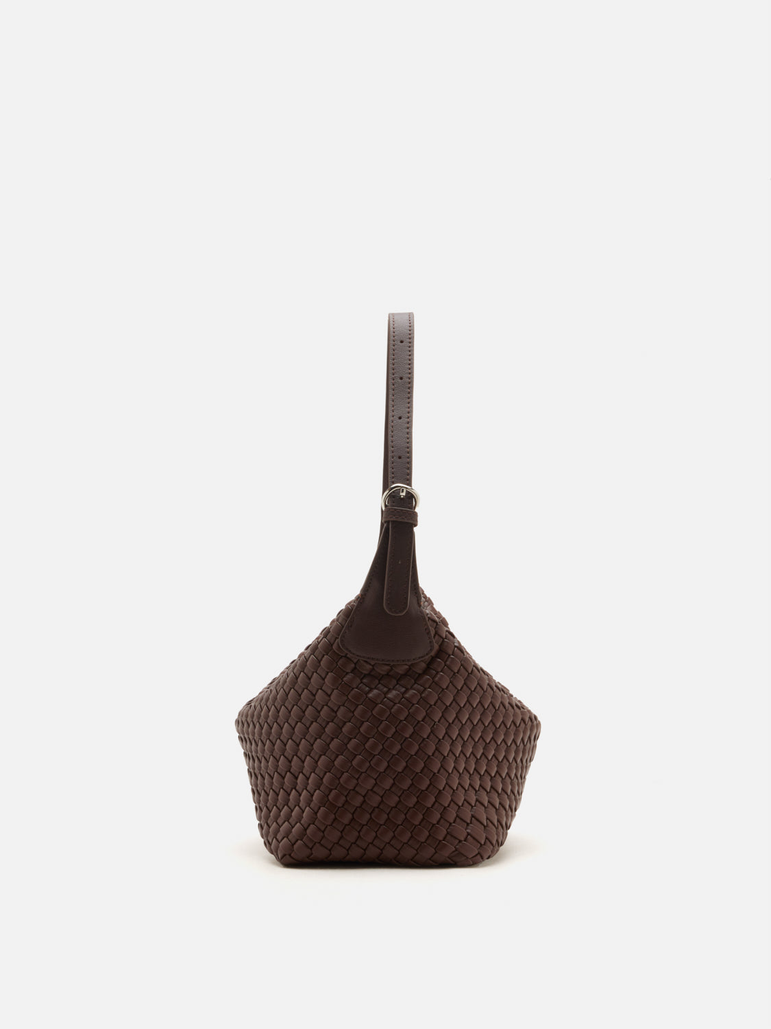 PAZZION, Joyce Woven Bag, Darkbrown