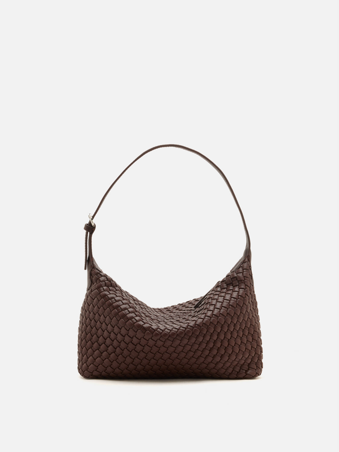 PAZZION, Joyce Woven Bag, Darkbrown