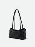 PAZZION, Kyravelle Leather Shoulder Bag, Black
