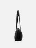 PAZZION, Kyravelle Leather Shoulder Bag, Black