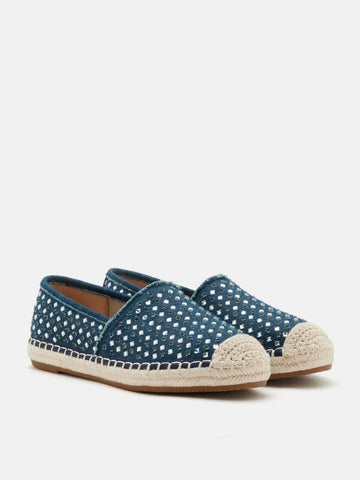 Lela Crystal Studded Espadrilles