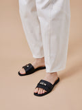 PAZZION, Lexley.O Twist Lock Accent Slides, Black